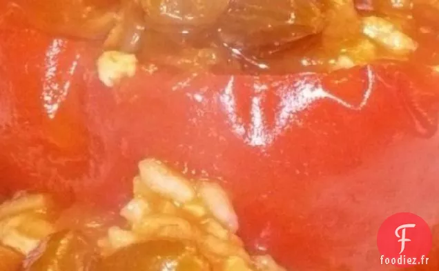 Vrais Poivrons Farcis (Ou Chou Farci)