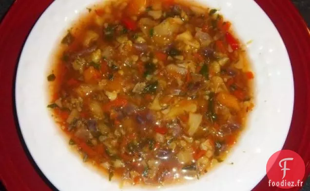 Soupe De Légumes Riche En Vitamines