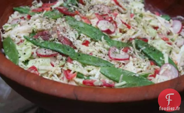 Salade De Cinq Légumes Au Fromage Bleu