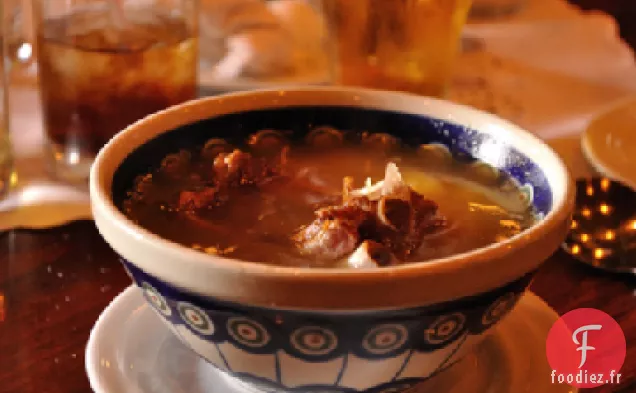 Soupe de Choucroute Épicée