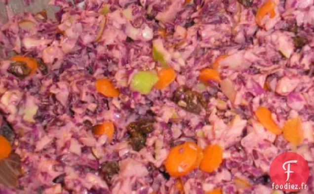 Salade de Chou à l'Ananas