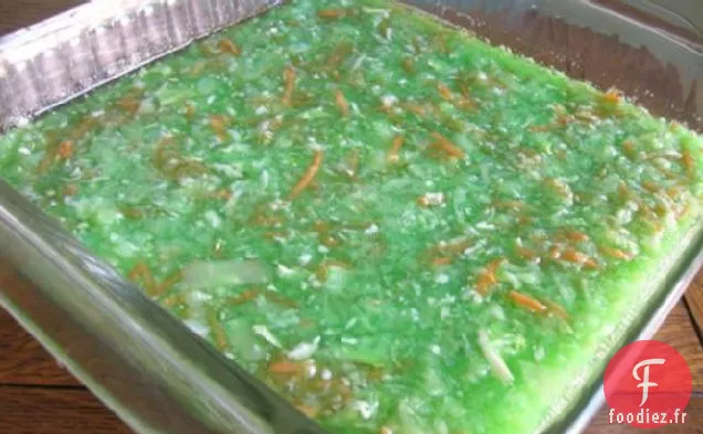 Salade de Chou Jello au Citron Vert