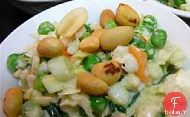 Salade de chou aux Petits Pois