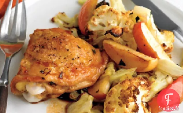 Poulet au Chou-Fleur et aux Pommes