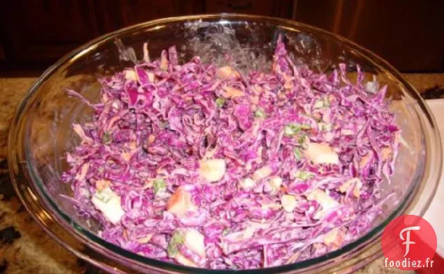 Salade de Chou Rouge Croquante