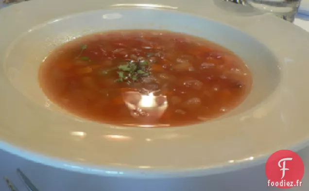 Soupe aux Haricots Toscans