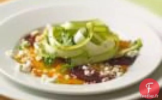 Salade d'Asperges, Betteraves et Fromage de Chèvre