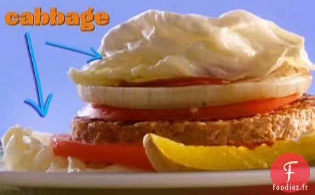 Bonus: Une énorme Pile de Hamburgers Enveloppée de Chou