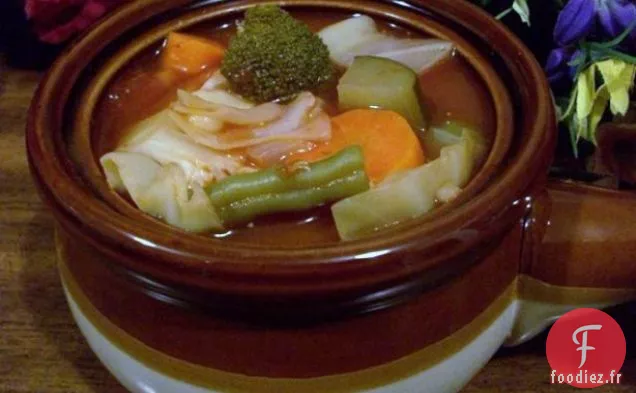 Soupe aux légumes Copieuse de Hedda - 0-1 Points Ww