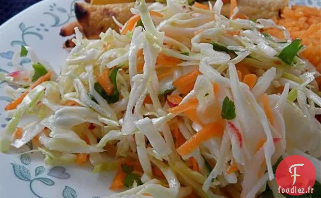 Salade de Chou Mexicaine (Sans Mayonnaise)
