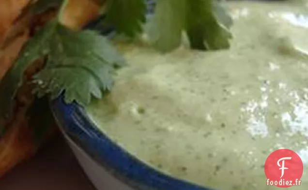 Sauce à la Crème de Coriandre d'Amy