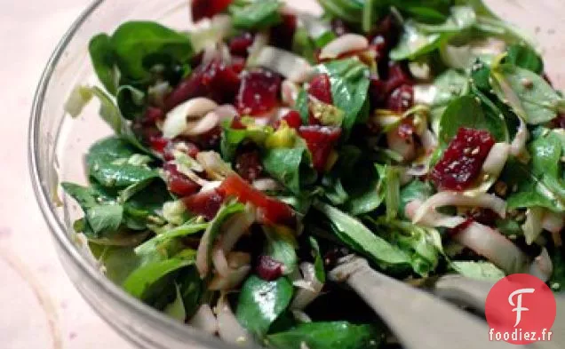 Salade Mâchée Aux Endives Et Betteraves