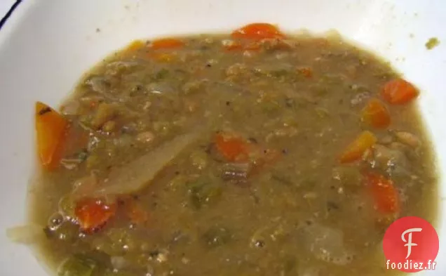 Soupe aux Pois Toute la Journée (Mijoteuse)