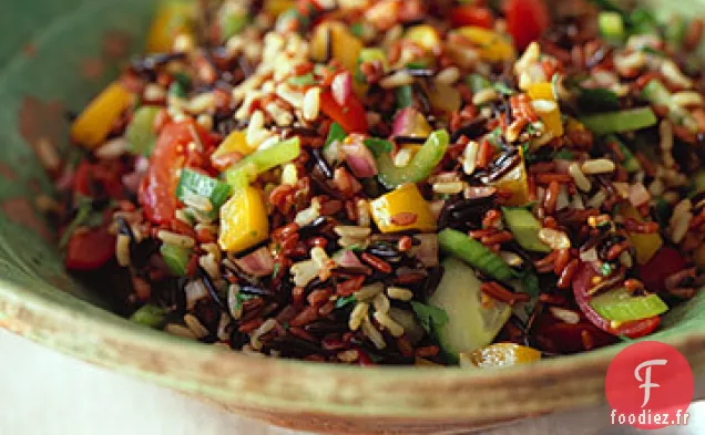 Salade de Riz Sauvage et Brun