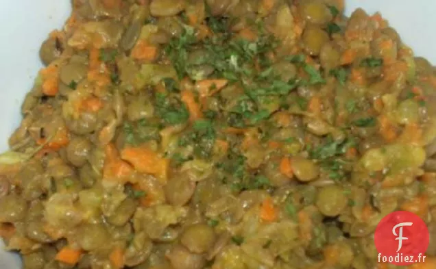 Salade de Lentilles Croquantes