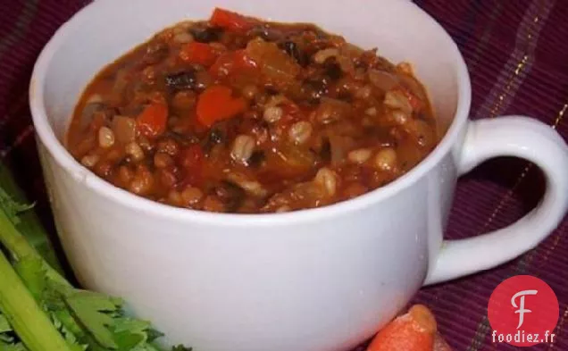 Soupe aux Lentilles et à l'Orge