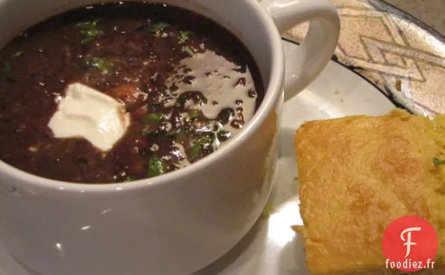 Soupe aux Haricots Noirs