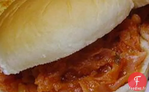 Sandwich Barbecue au Jambon de Pittsburgh