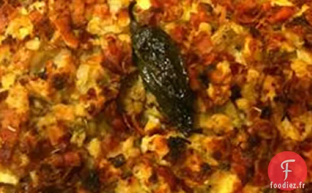 Farce de Thanksgiving au Bacon et au Bourbon
