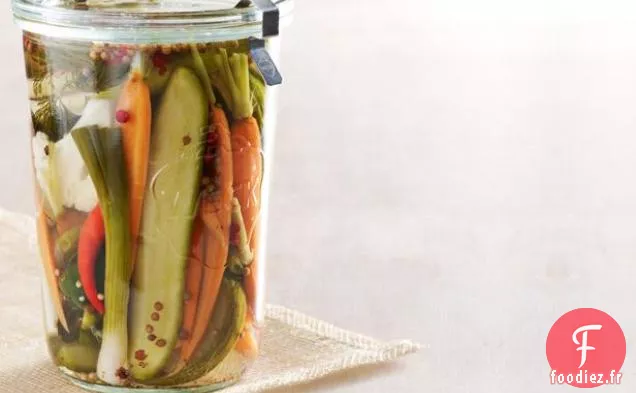 Cornichons De Réfrigérateur: Chou-Fleur, Carottes, Cukes, Vous L'Appelez