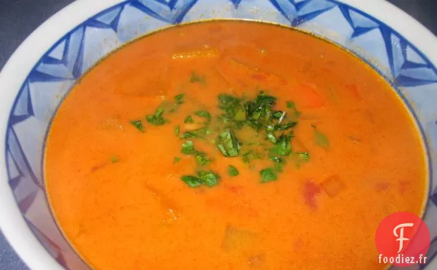 Soupe Épicée aux Pois Chiches et au Butternut de New England Soup Factory