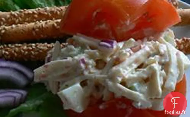 Salade d'Imitation de Crabe