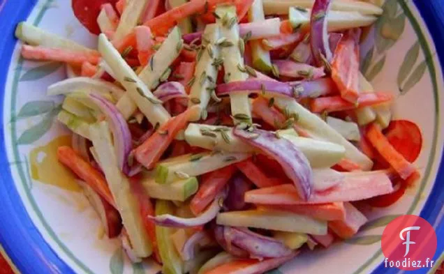 Salade de Pommes Franco-Américaine
