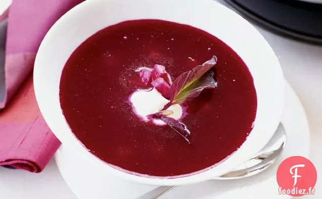 Soupe De Betterave Veloutée