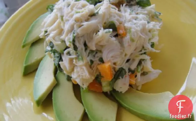 Préparez le livre: Salade de Crabe au Citron Vert et à l'Avocat