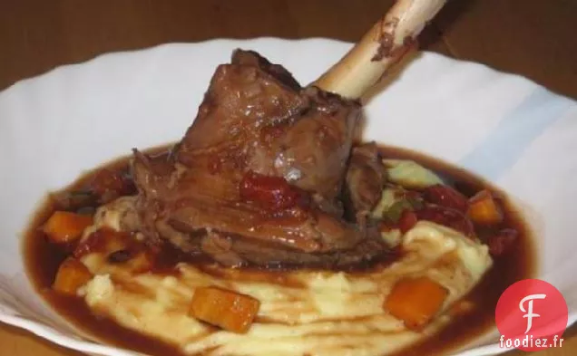 Jarrets d'Agneau Braisés