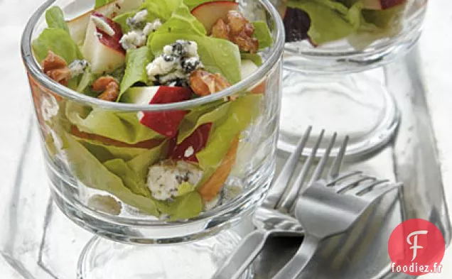 Salade de Pommes et de Poires Croquantes