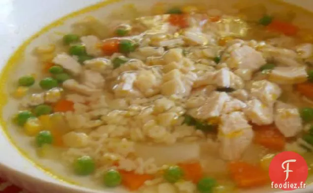 Soupe de Nouilles Au Poulet