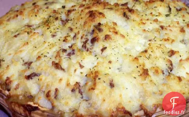 Tarte à la Dinde Restante de Plat Profond