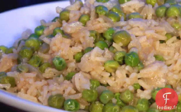 Riz et Petits Pois Italiens