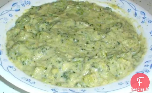 Soupe Crémeuse Végétalienne Au Brocoli