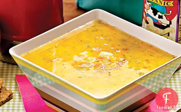 Soupe de Pommes de Terre, de Haricots et de yogourt