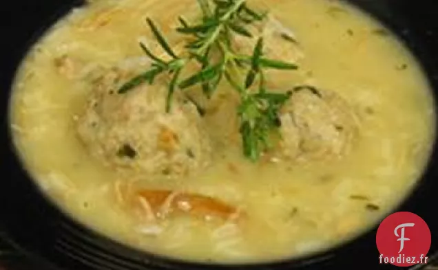 Soupe de Boulettes de Poulet
