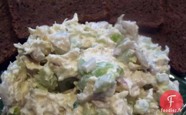 Salade De Poulet Zingy À La Crème Sure
