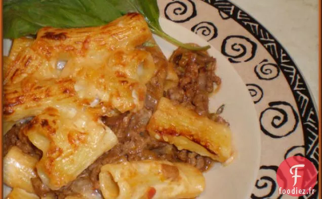 Pâtes Bolognaises Au Fromage