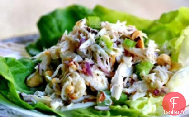 Salade de Crabe aux Poires et Noisettes