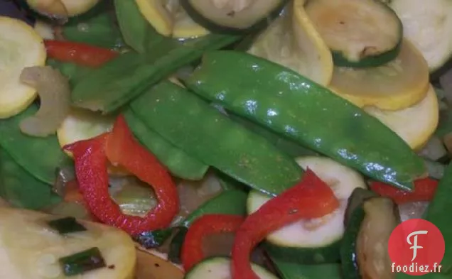 Délicieux Légumes au Citron Et au Poivre