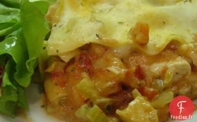 Lasagne Crémeuse au Poulet