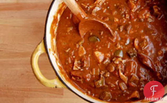 Recette de Gumbo au Poulet et à l'Andouille