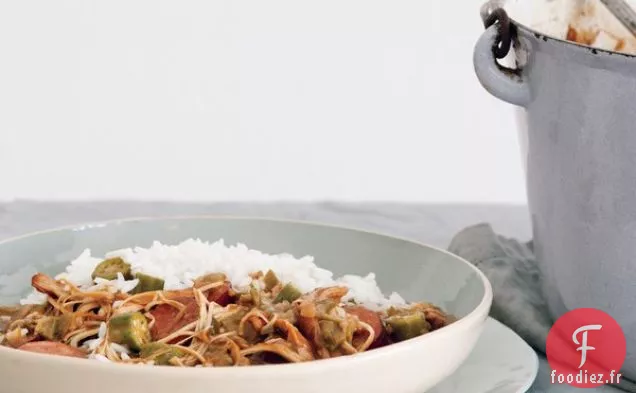 Gumbo de Poulet et Saucisse