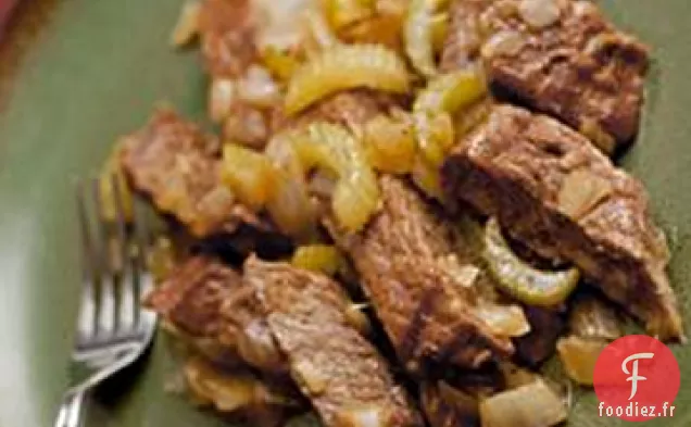 Poêlée de Boeuf et Céleri