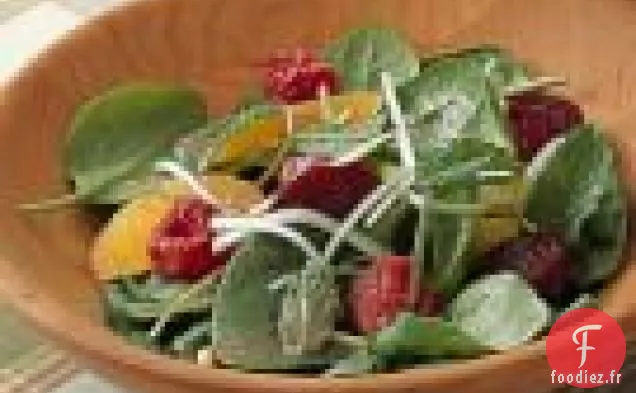 Salade De Bébés Épinards Et Betteraves Rôties