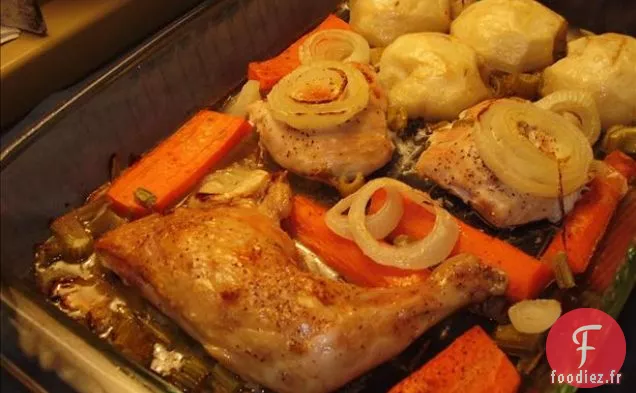 Steak De Jambon Avec Farce Aux Pommes