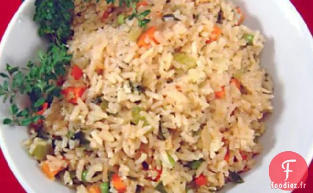 C'est du Thym pour le Riz Pilaf