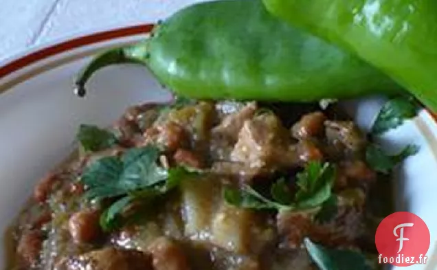 Ragoût de Chili Vert au Porc