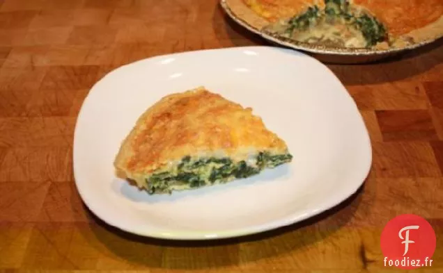 Quiche aux Épinards